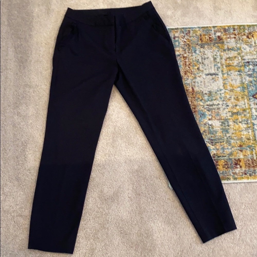 Cynthia Rowley navy blue work pants! Gently used!